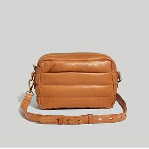 Madewell the transport camera bag puff edition